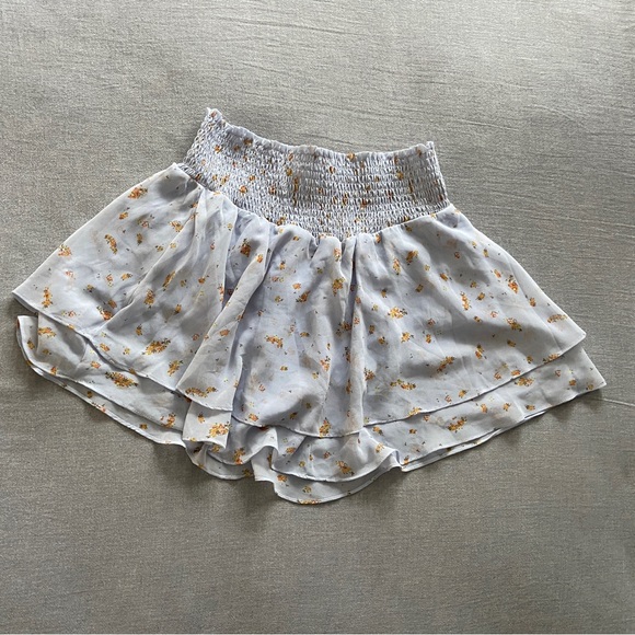 Urban Outfitters Floral Flowy Mini Skirt - Picture 7 of 7